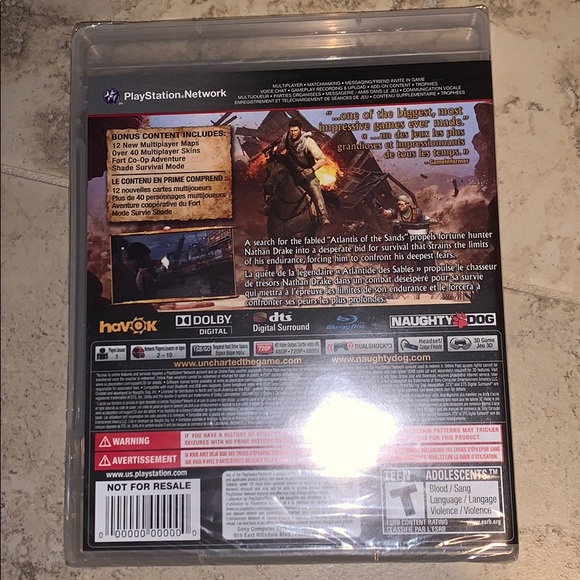 Uncharted 3 Drakes deception PS3 - Picture 3 of 4